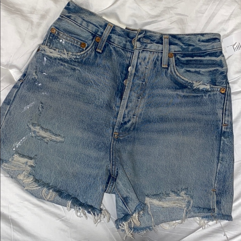 AGOLDE Dee Riccochet Shorts Sz 25
